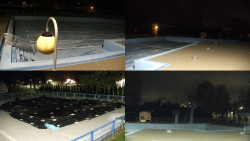 Areál koupaliště Hulín - sdružené snímky