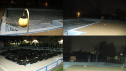 Areál koupaliště Hulín - sdružené snímky