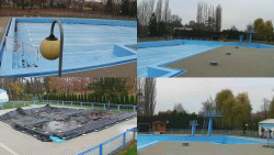 Areál koupaliště Hulín - sdružené snímky