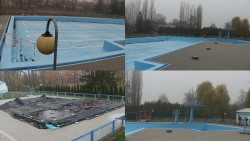 Areál koupaliště Hulín - sdružené snímky