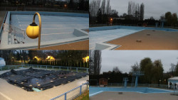 Areál koupaliště Hulín - sdružené snímky