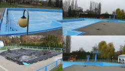 Areál koupaliště Hulín - sdružené snímky