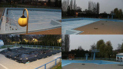 Areál koupaliště Hulín - sdružené snímky