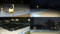 Areál koupaliště Hulín - sdružené snímky