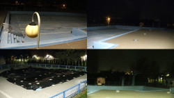 Areál koupaliště Hulín - sdružené snímky