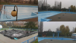 Areál koupaliště Hulín - sdružené snímky