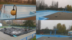 Areál koupaliště Hulín - sdružené snímky