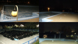 Areál koupaliště Hulín - sdružené snímky