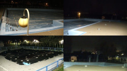 Areál koupaliště Hulín - sdružené snímky