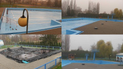 Areál koupaliště Hulín - sdružené snímky