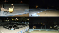 Areál koupaliště Hulín - sdružené snímky