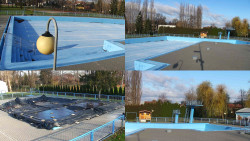 Areál koupaliště Hulín - sdružené snímky