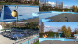 Areál koupaliště Hulín - sdružené snímky