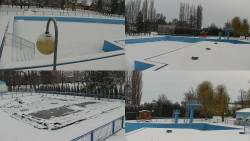 Areál koupaliště Hulín - sdružené snímky