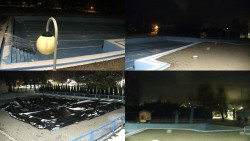 Areál koupaliště Hulín - sdružené snímky