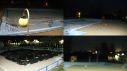 Areál koupaliště Hulín - sdružené snímky