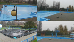 Areál koupaliště Hulín - sdružené snímky