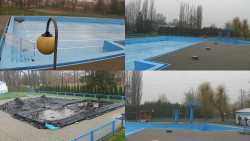 Areál koupaliště Hulín - sdružené snímky