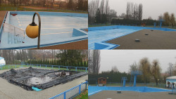 Areál koupaliště Hulín - sdružené snímky