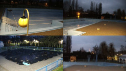 Areál koupaliště Hulín - sdružené snímky