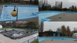 Areál koupaliště Hulín - sdružené snímky