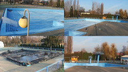 Areál koupaliště Hulín - sdružené snímky