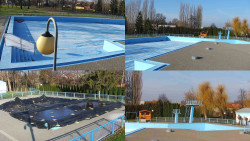 Areál koupaliště Hulín - sdružené snímky