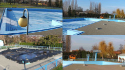 Areál koupaliště Hulín - sdružené snímky