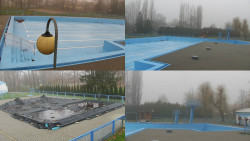 Areál koupaliště Hulín - sdružené snímky