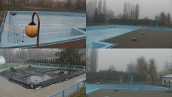 Areál koupaliště Hulín - sdružené snímky