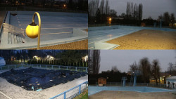 Areál koupaliště Hulín - sdružené snímky