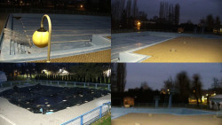 Areál koupaliště Hulín - sdružené snímky