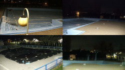 Areál koupaliště Hulín - sdružené snímky