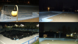 Areál koupaliště Hulín - sdružené snímky