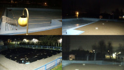 Areál koupaliště Hulín - sdružené snímky