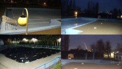 Areál koupaliště Hulín - sdružené snímky