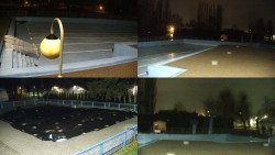 Areál koupaliště Hulín - sdružené snímky