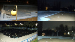 Areál koupaliště Hulín - sdružené snímky