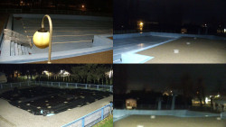 Areál koupaliště Hulín - sdružené snímky