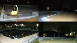 Areál koupaliště Hulín - sdružené snímky