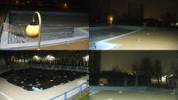 Areál koupaliště Hulín - sdružené snímky