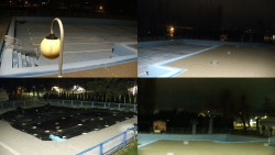 Areál koupaliště Hulín - sdružené snímky