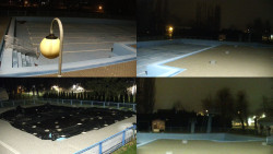 Areál koupaliště Hulín - sdružené snímky