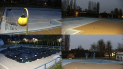 Areál koupaliště Hulín - sdružené snímky