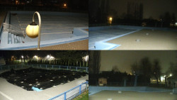 Areál koupaliště Hulín - sdružené snímky