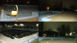 Areál koupaliště Hulín - sdružené snímky