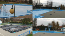 Areál koupaliště Hulín - sdružené snímky