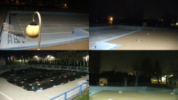 Areál koupaliště Hulín - sdružené snímky