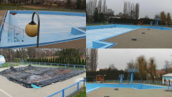 Areál koupaliště Hulín - sdružené snímky