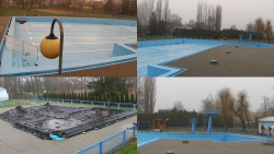 Areál koupaliště Hulín - sdružené snímky